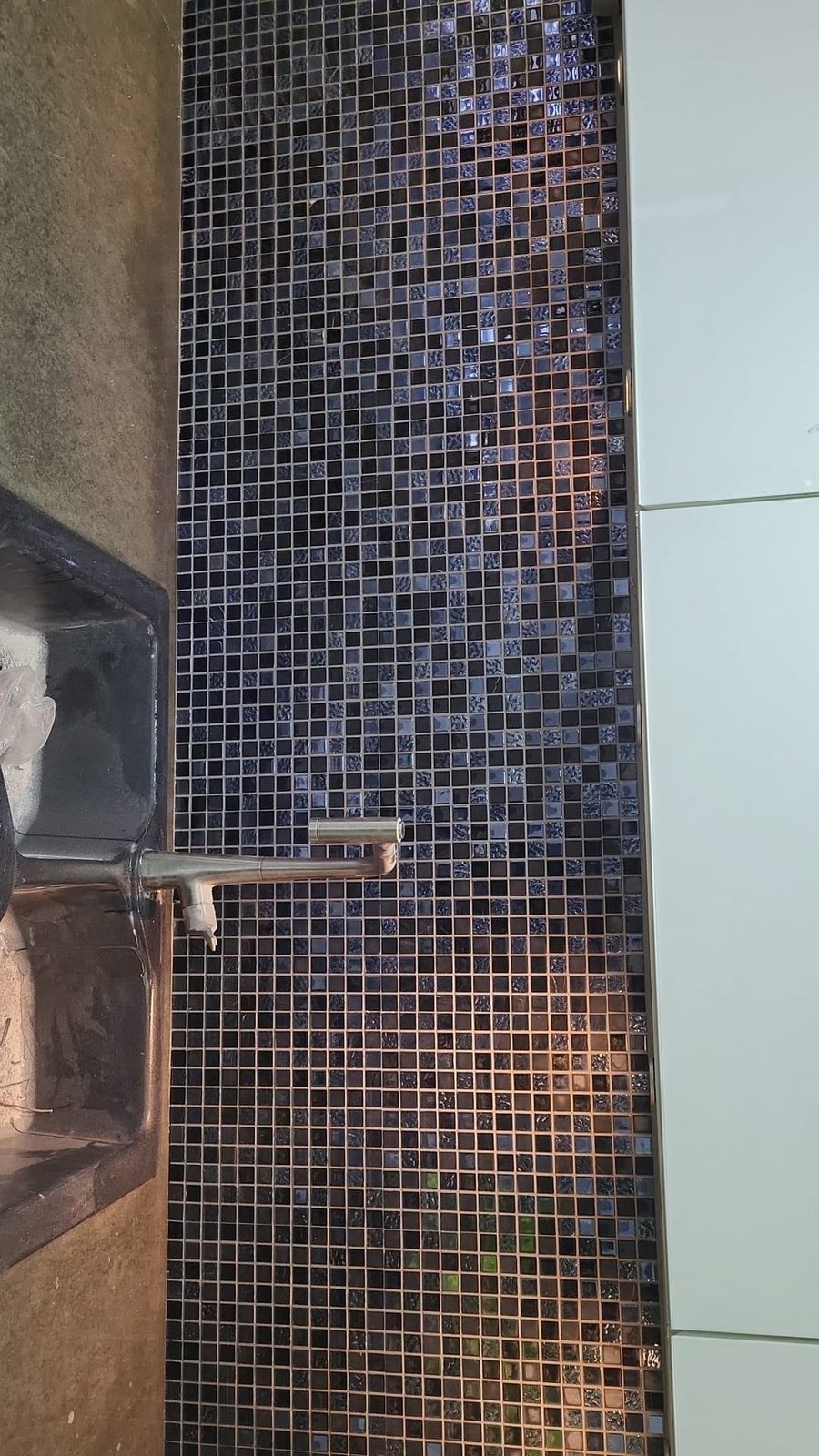Mosaik i våtutrymme